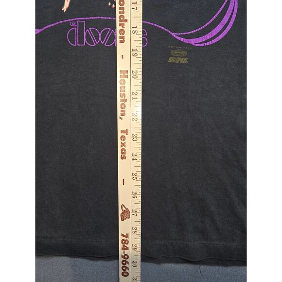 Vtg '91 The Doors Band T-Shirt Size XL People Are Strange When You're A Stranger - Picture 6 of 10